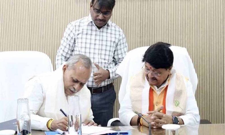 नवनियुक्त अध्यक्ष  जैन ने संभाला मध्यप्रदेश गृह निर्माण एवं अधोसंरचना विकास मंडल का कार्यभार