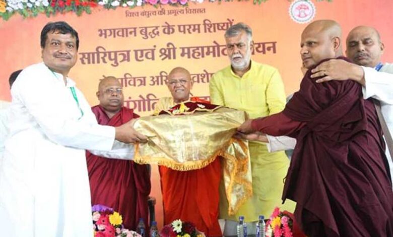 भगवान बुद्ध के शिष्यों के पवित्र अवशेषों के मंगोलिया में प्रदर्शन से मिलेगी वैश्विक पहचान — मंत्री पटेल