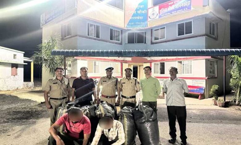 मध्यप्रदेश पुलिस की अवैध मादक पदार्थो के विरूद्ध प्रभावी कार्रवाई