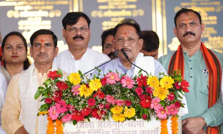 धरमजयगढ़-पत्थलगांव-लोहरदगा रेल परियोजना से जशपुर के विकास को मिलेगी नई गति : मुख्यमंत्री विष्णु देव साय