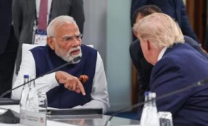16-महीने-बाद-pm-मोदी-ट्रंप-की-मुलाकात,-सिर्फ-हैंडशेक-से-दिया-बड़ा-संदेश;-रिश्तों-पर-क्या-बोले-प्रधानमंत्री?
