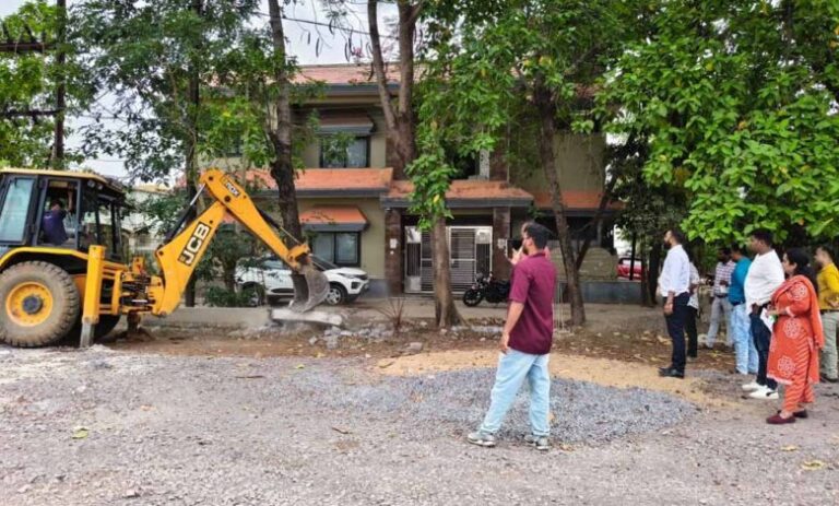 सेजबहार-फेस-1-में-अवैध-निर्माण-पर-कार्रवाई,-मंडल-ने-हटाया-अतिक्रमण